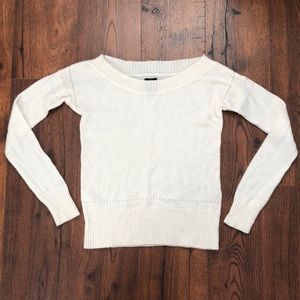 American Eagle Boat Neck Wool Blend Sweater